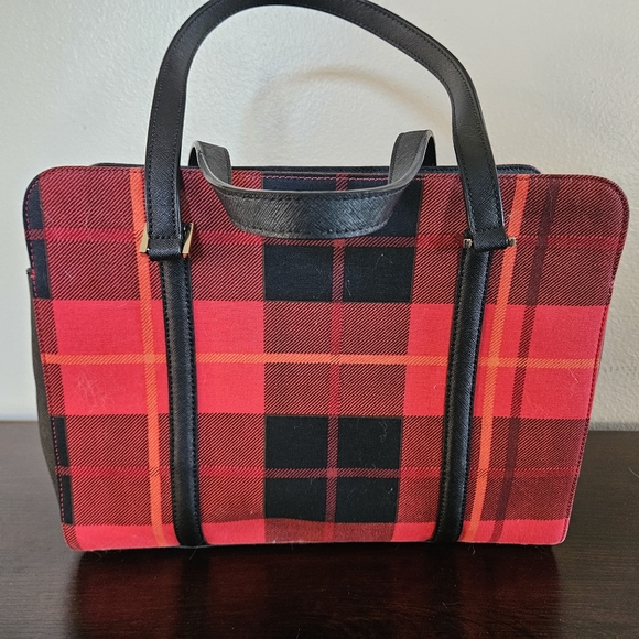 Kate Spade Plaid Shoulder Bag - Picture 4 of 11